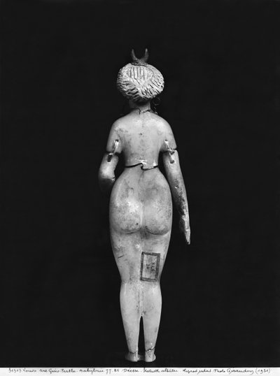 Statuette einer nackten Frau, Rückansicht, 3.-2. Jahrhundert v. Chr. von Seleucid